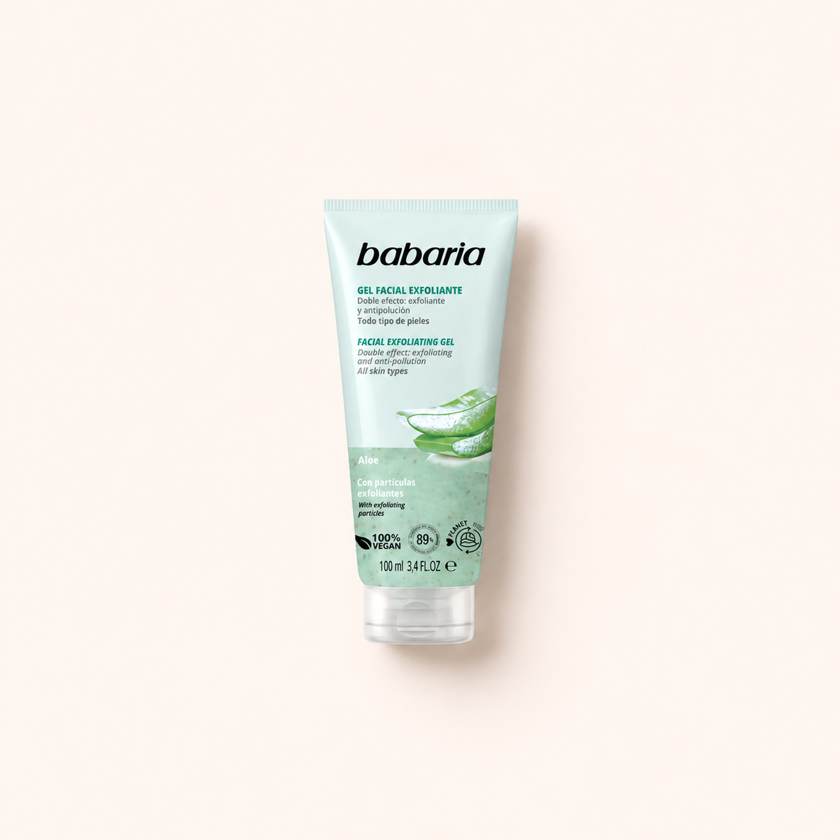 Babaria Aloe Facial Exfoliating Gel 100 ml