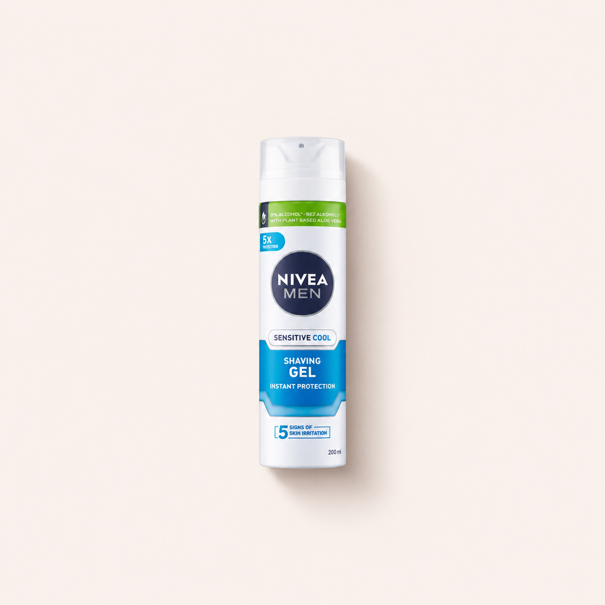 Nivea Men Sensitive Cooling 200 ml – gel na holení – MrRizz
