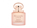 Flakon Abercrombie & Fitch Away Tonight EDP 50 ml na béžovém pozadí – MrRizz