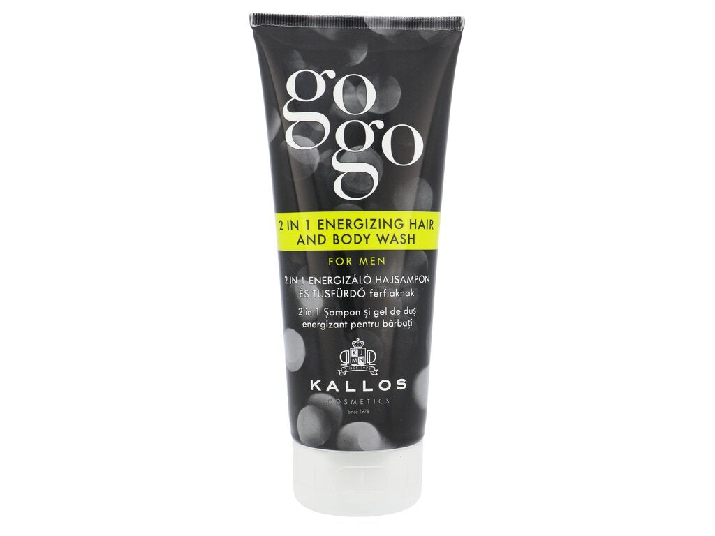 Kallos Cosmetics Gogo 2 in 1 Belebendes Haar- und Duschgel 200 ml