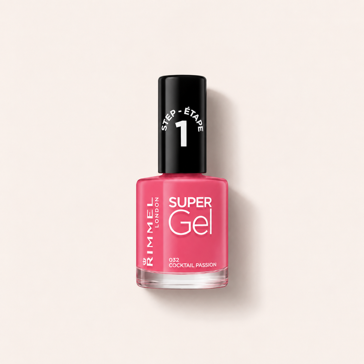Rimmel London Super Gel STEP1 12 ml – lak na nehty – MrRizz