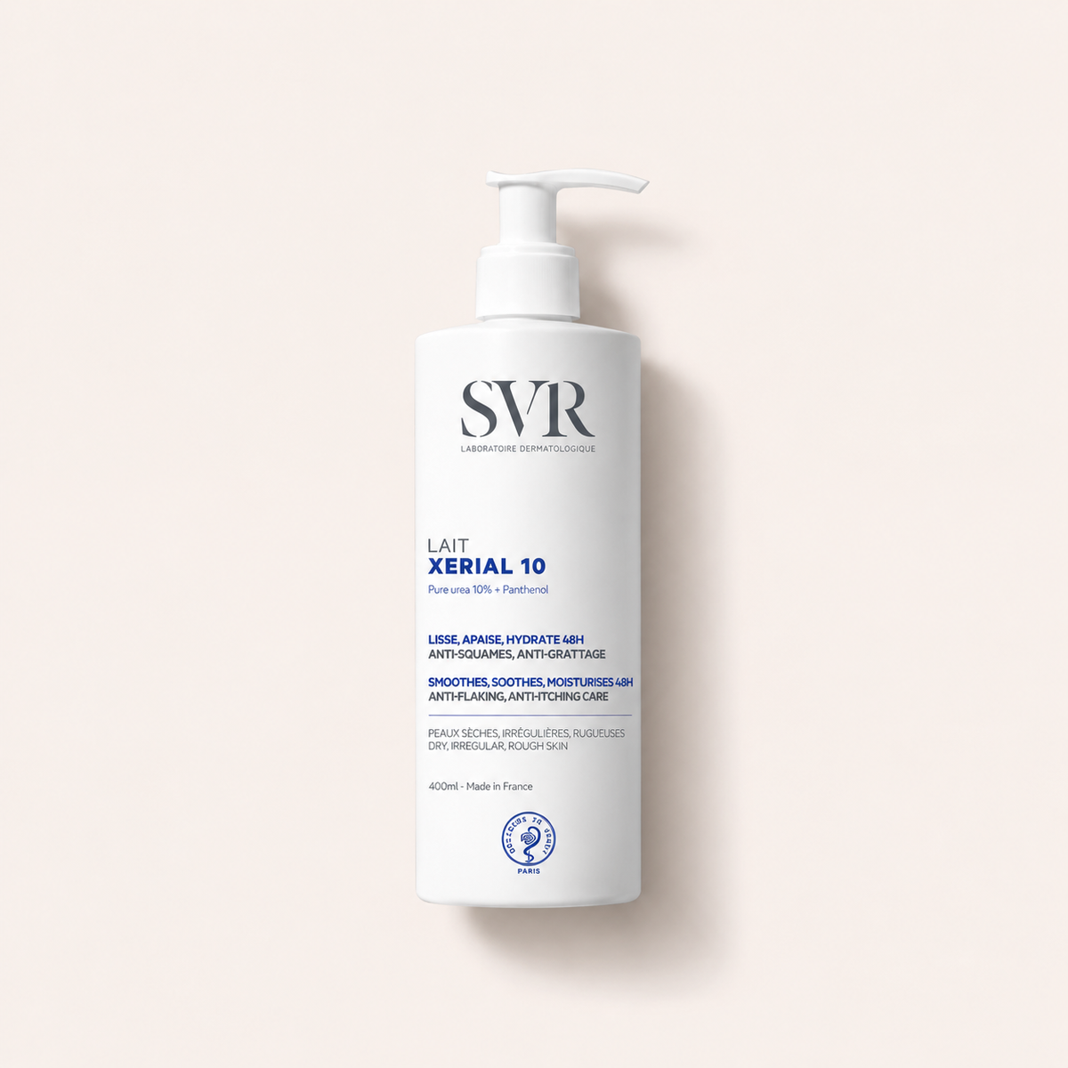 SVR Xerial 10 Lait 400 ml – tělové mléko – MrRizz