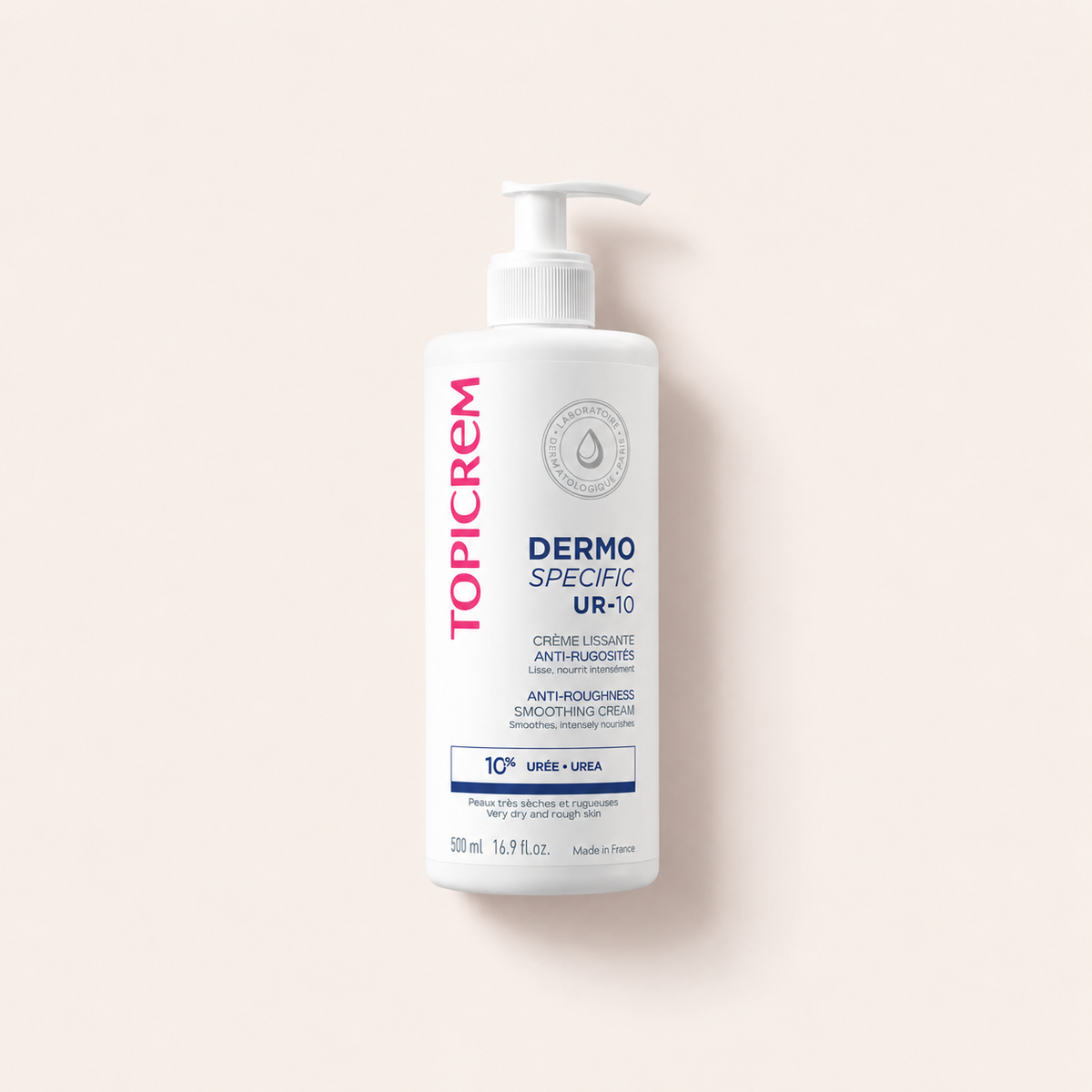 Topicrem UR 10 Anti-Roughness Smoothing Cream 500 ml – tělový krém – MrRizz