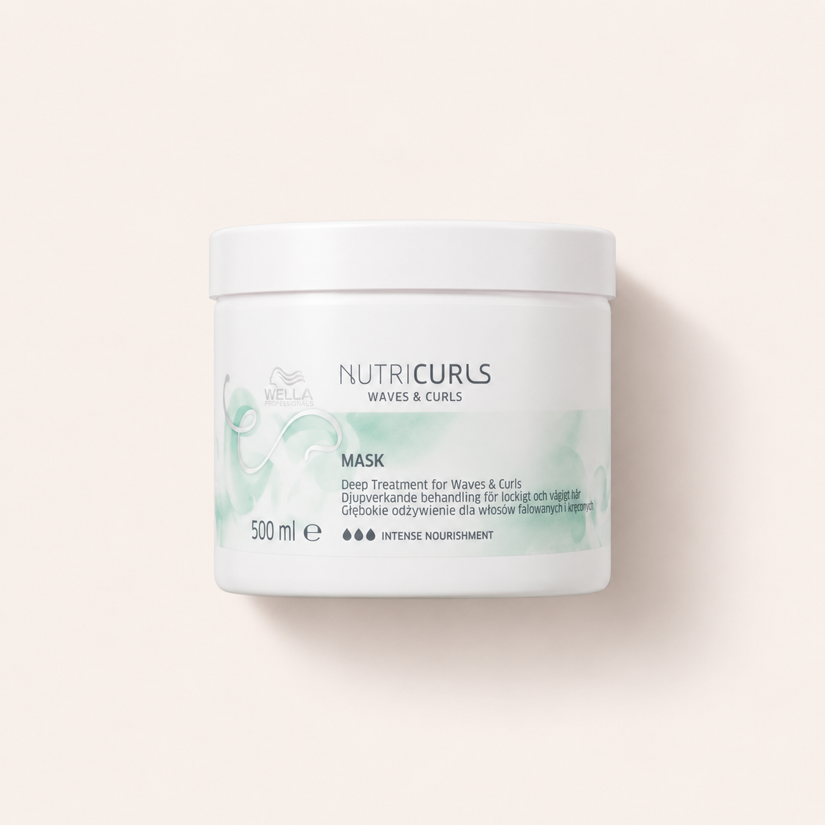 Wella Professionals NutriCurls Deep Treatment 500 ml – maska na vlasy – MrRizz