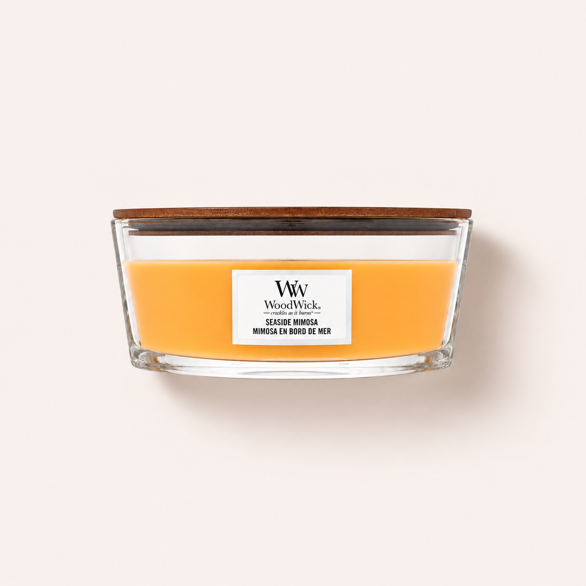 WoodWick Seaside Mimosa 453,6 ml – vonná svíčka – MrRizz