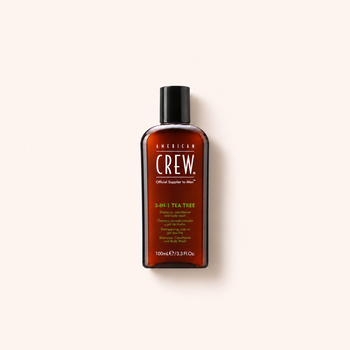 American Crew 3-IN-1 Tea Tree 100 ml – šampon, kondicionér a sprchový gel – MrRizz