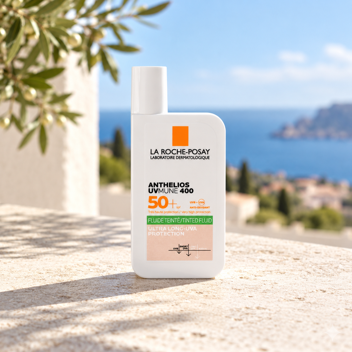 La Roche-Posay Anthelios UVMUNE 400 Tinted Fluid 50 ml – atmosférická fotografie – MrRizz