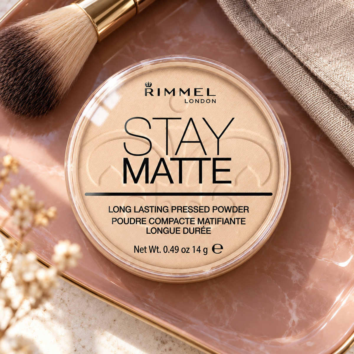 Rimmel London Stay Matte 001 Transparent 14 g – atmosférická fotografie – MrRizz