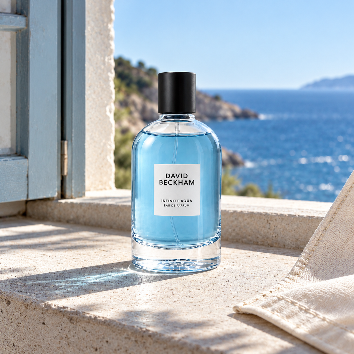 David Beckham Infinite Aqua EDP 100 ml – atmosférická fotografie – MrRizz