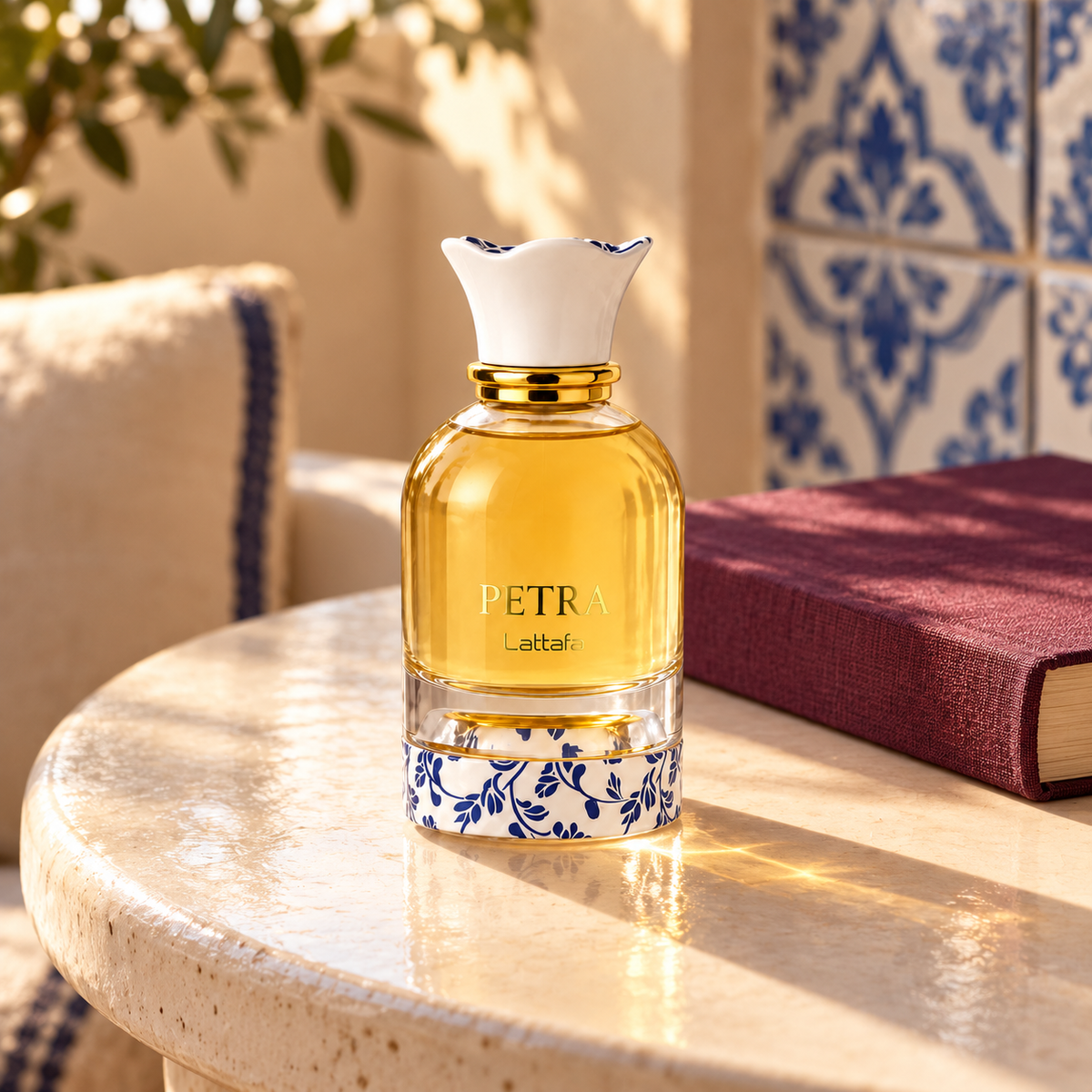 Lattafa Petra EDP 100 ml – atmosférická fotografie – MrRizz
