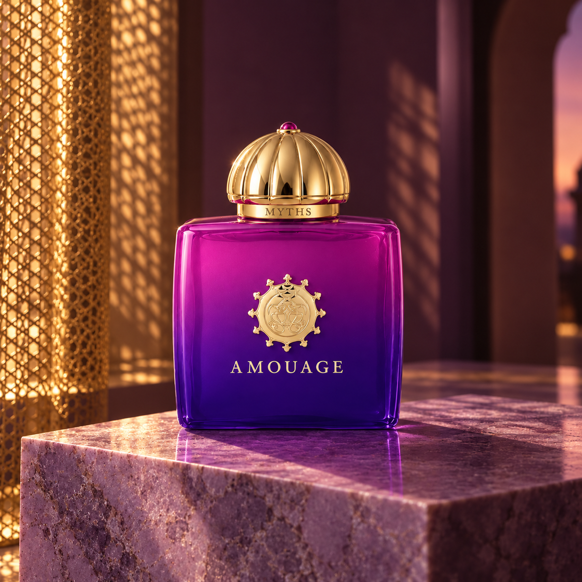 Amouage Myths Woman EDP 100 ml – atmosférická fotografie – MrRizz