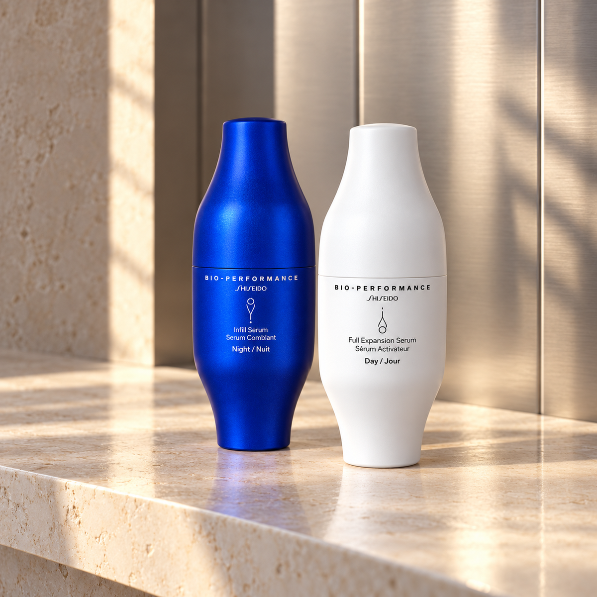 Shiseido Bio-Performance Skin Filler Serums 30 ml – atmosférická fotografie – MrRizz