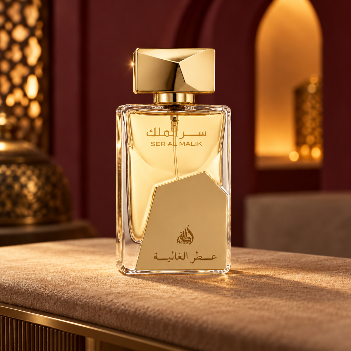 Lattafa Ser Al Malik Attar Al Ghalia EDP 100 ml – atmosférická fotografie – MrRizz