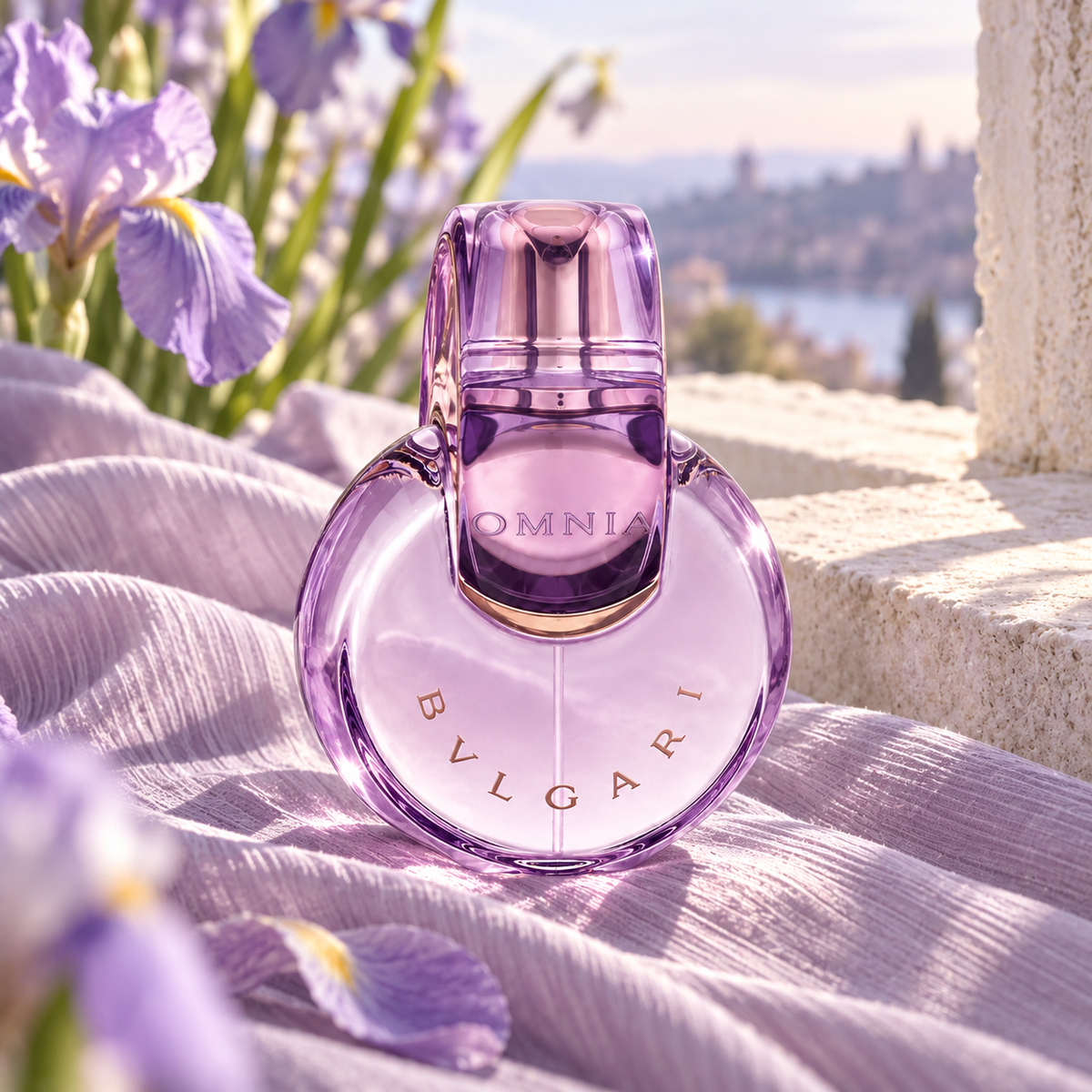 Bvlgari Omnia Amethyste EDT 100 ml – atmosférická fotografie – MrRizz