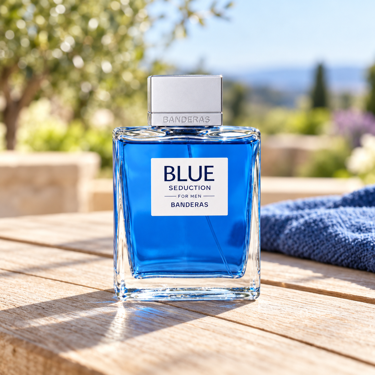 Banderas Blue Seduction 200 ml – atmosférická fotografie – MrRizz