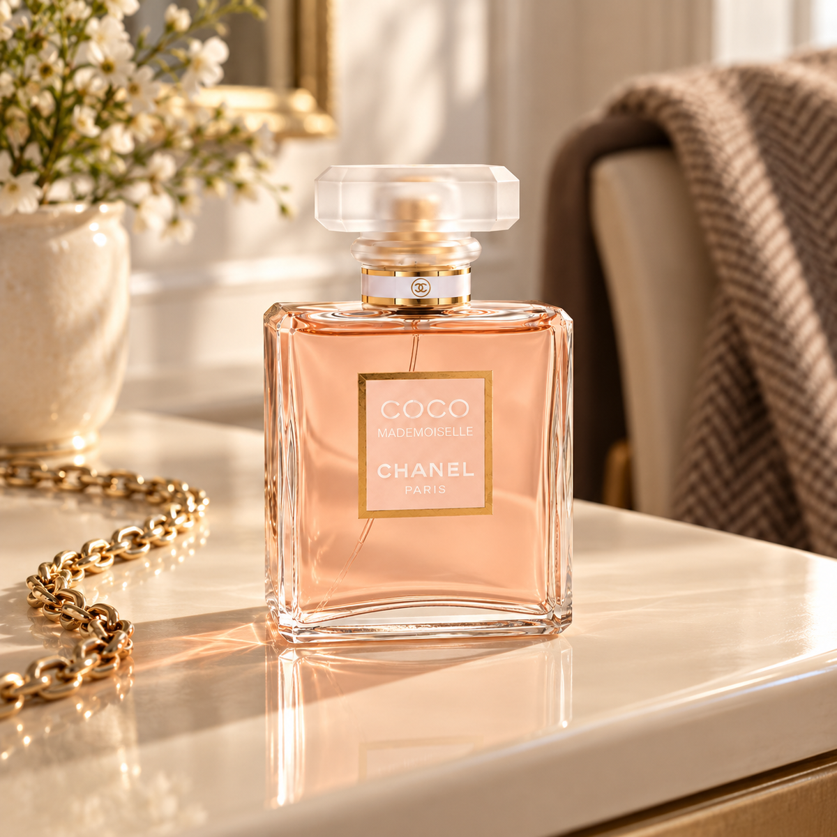 Chanel Coco Mademoiselle EDP 50 ml – atmosférická fotografie – MrRizz