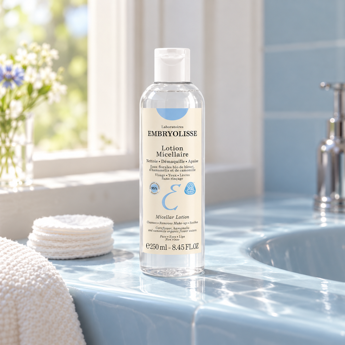 Embryolisse Cleansers and Make-up Removers Micellar Lotion 250 ml – atmosférická fotografie – MrRizz