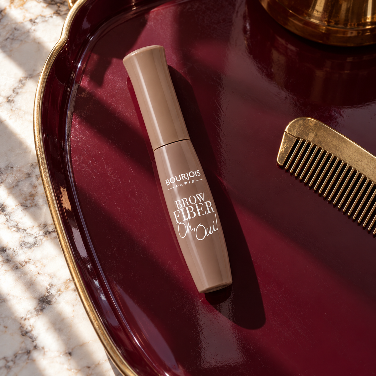 BOURJOIS Paris Brow Fiber Oh, Oui! 6,8 ml – atmosférická fotografie – MrRizz