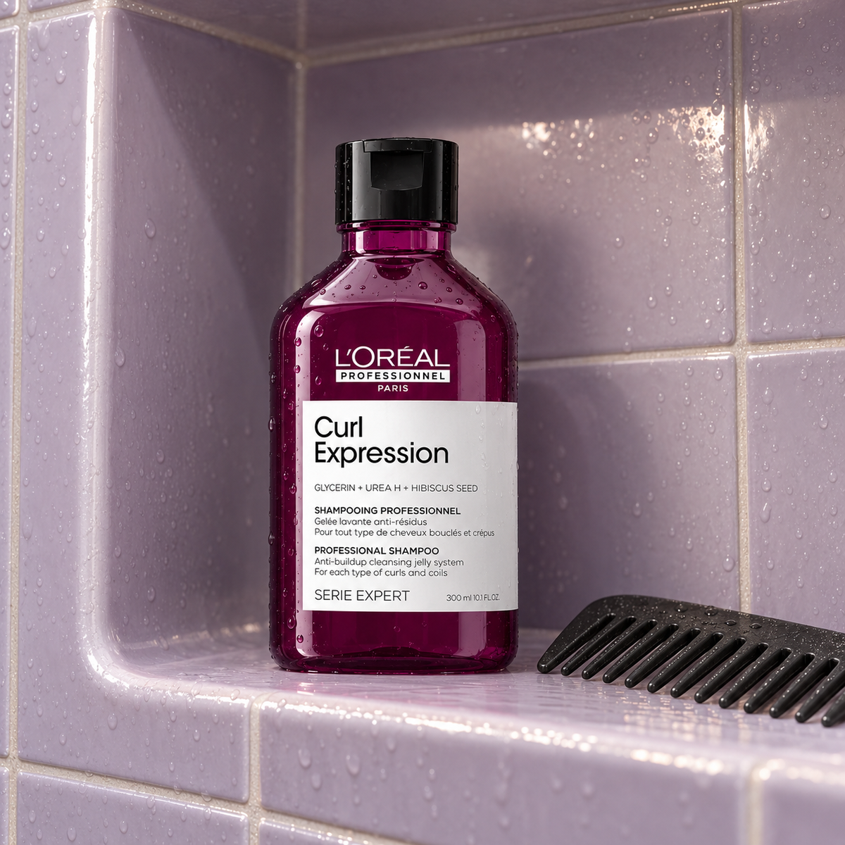 L'Oréal Professionnel Curl Expression Professional Jelly Shampoo 300 ml – atmosférická fotografie – MrRizz