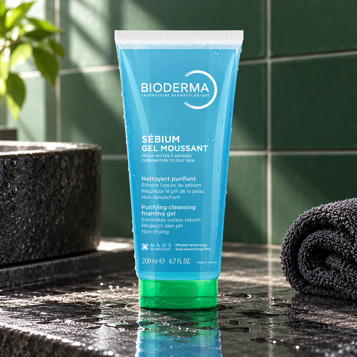 BIODERMA Sébium Gel Moussant 200 ml – atmosférická fotografie – MrRizz