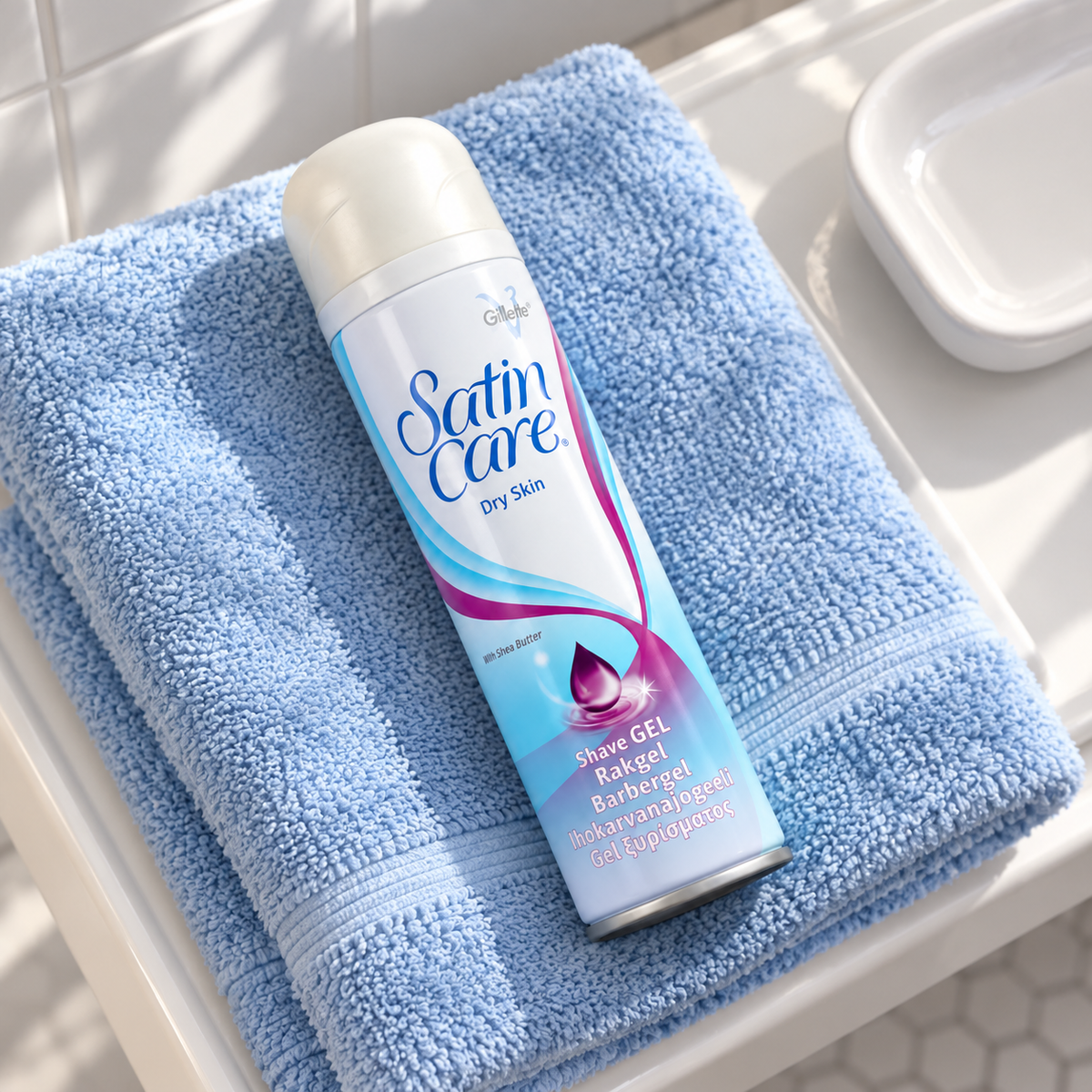 Gillette Satin Care 200 ml – atmosférická fotografie – MrRizz