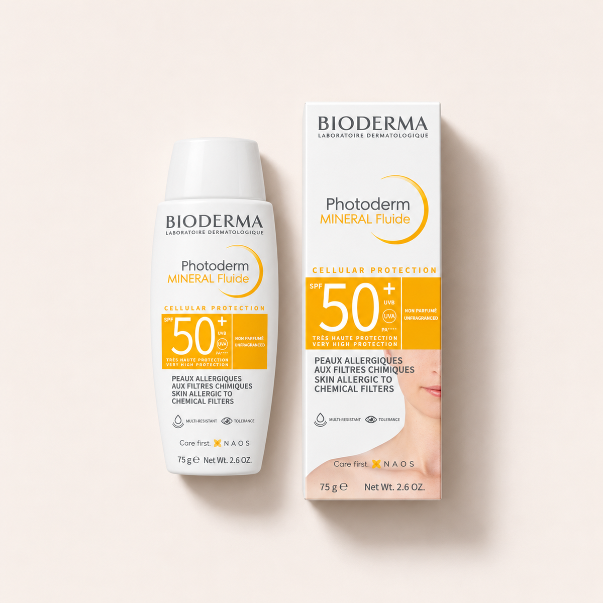 BIODERMA Photoderm Mineral Fluide 75 ml – výrobek s originálním obalem – MrRizz