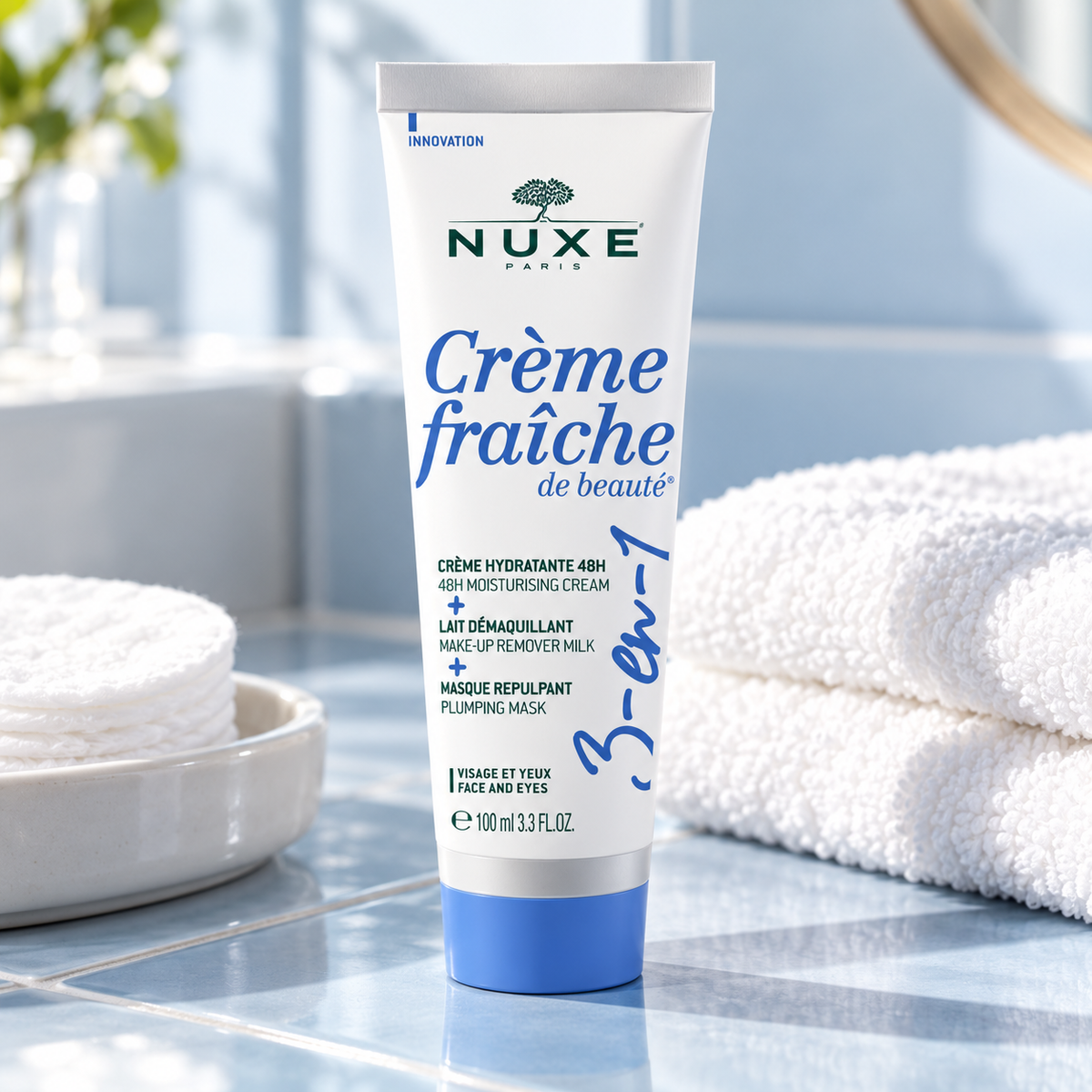 NUXE Creme Fraiche de Beauté 3-In-1 100 ml – atmosférická fotografie – MrRizz