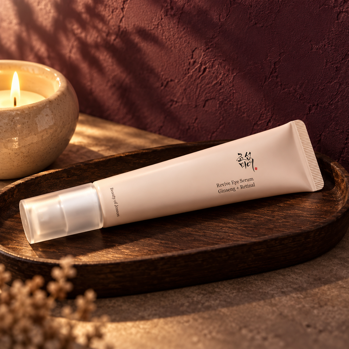 Beauty of Joseon Revive Eye Serum Ginseng + Retinal 30 ml v prostředí večerní péče – MrRizz