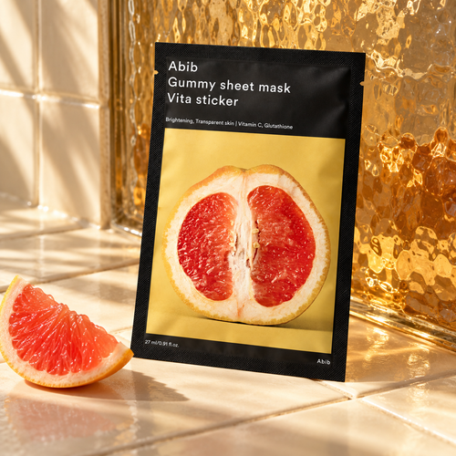 Abib Gummy Sheet Mask Vita Sticker 27 ml – atmosférická fotografie – MrRizz