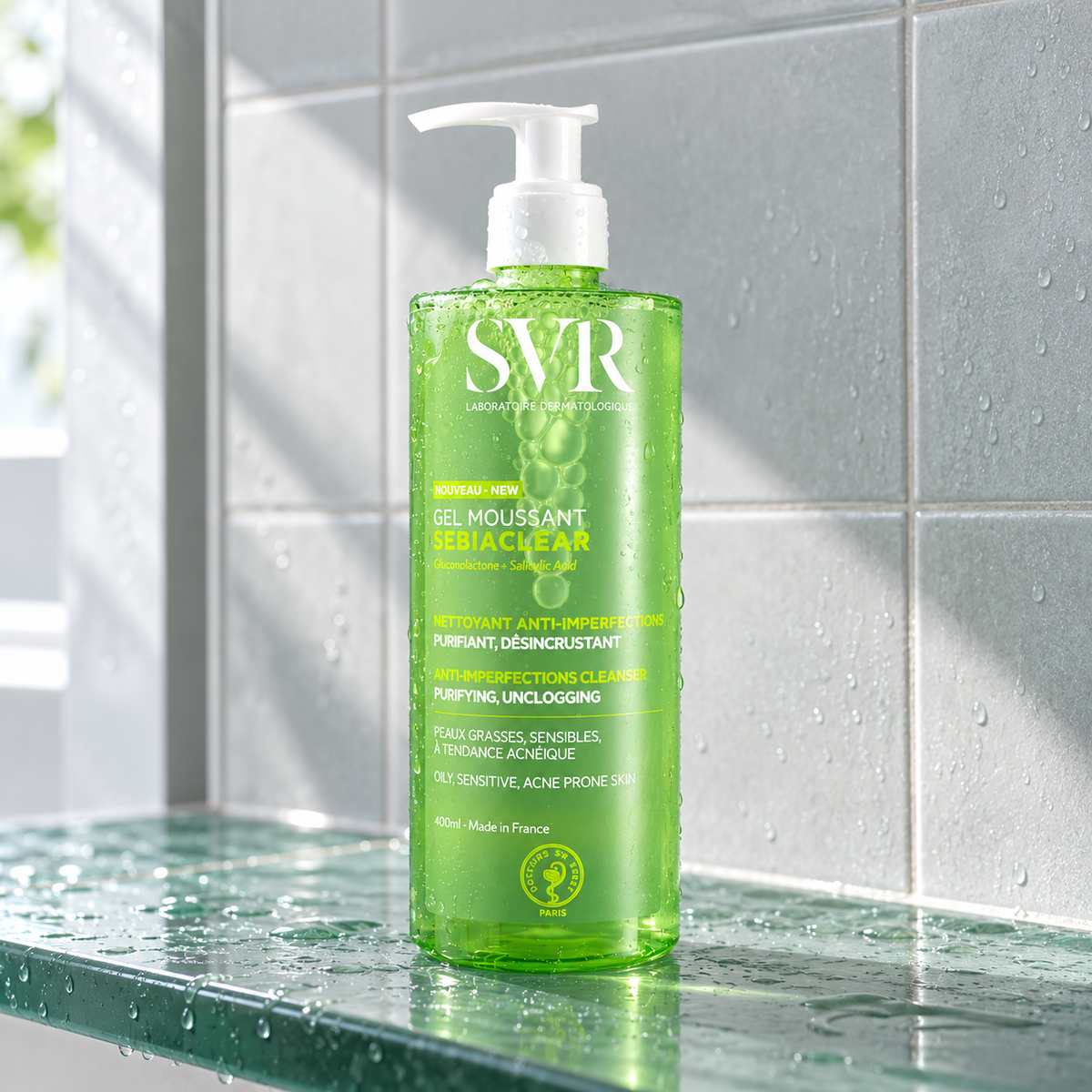 SVR Sebiaclear Gel Moussant 400 ml – atmosférická fotografie – MrRizz
